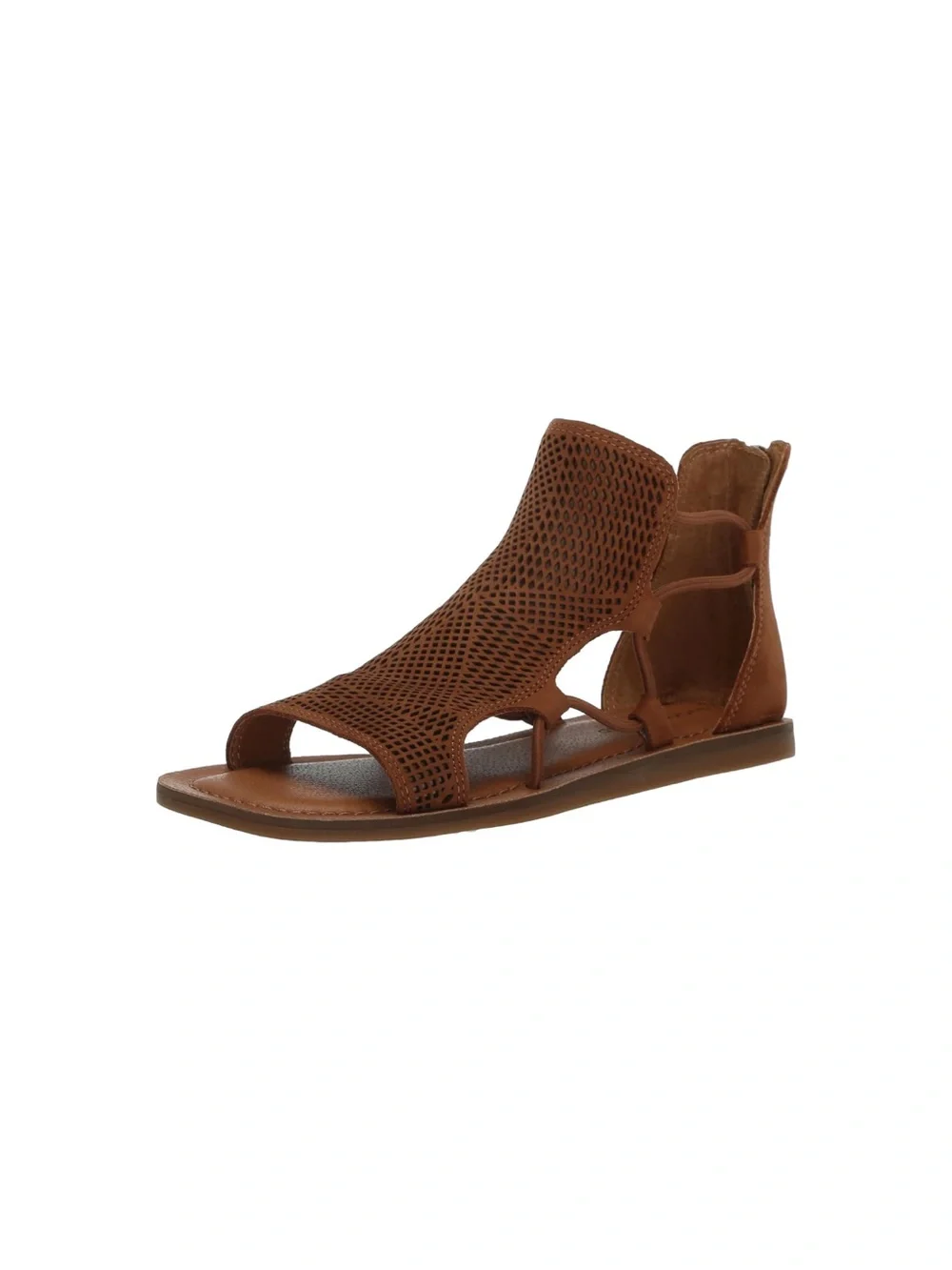 Lucky Brand Brown Perforated Gladiator Sandals LK – BARTEGA pinto gladiator